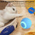 Bola de juguete interactivo para gatos azul